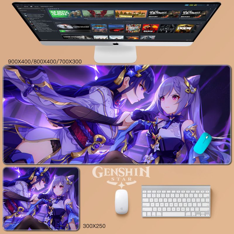 Genshin Impact Mouse Pad-Electro Girl