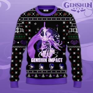 Genshin Impact Sweatshirt - Raiden Shogun-1