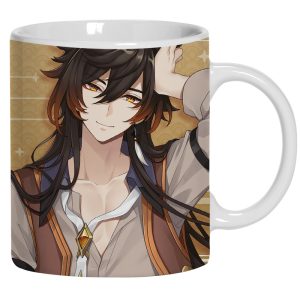Genshin Impact Zhongli Mugs Water Cup Coffe Mug