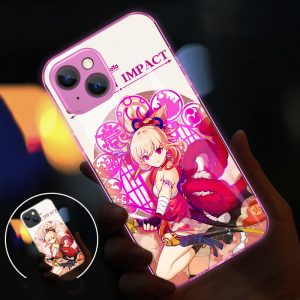 Genshin Impact LED Glowing Phone Case – Yoimiya