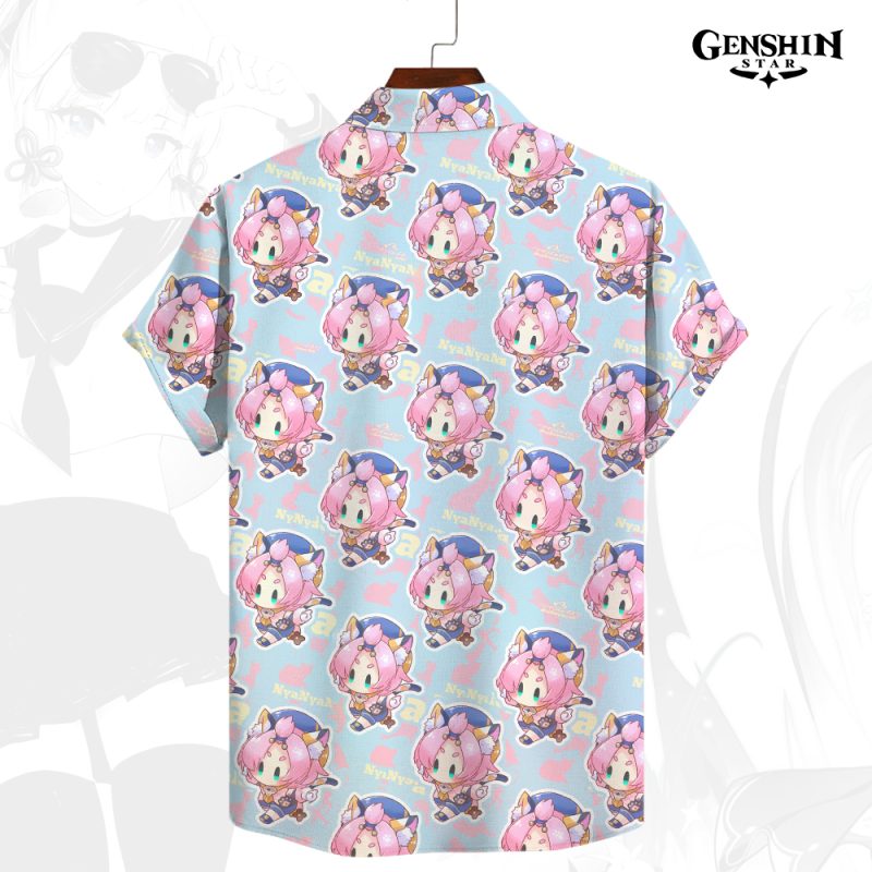 Genshin Impact Button-Up Shirt Diona-2