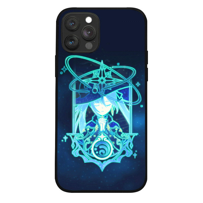 New Genshin Impact LED Phone Case-Mona