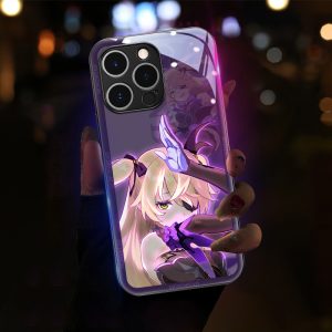 Genshin Impact LED Glowing Phone Case - Fischl