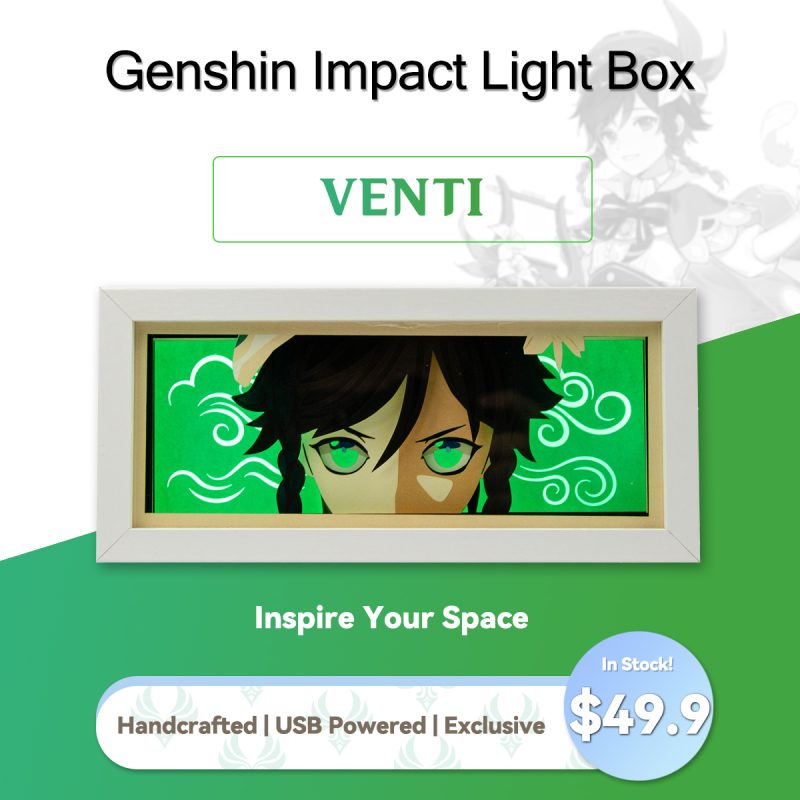 Genshin Impact venti Light Box-5