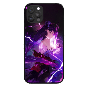 New Genshin Impact Raiden Shogun LED Phone Case