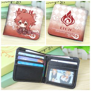 Genshin Impact Lovely Diluc Wallet/Purse/Cardholder
